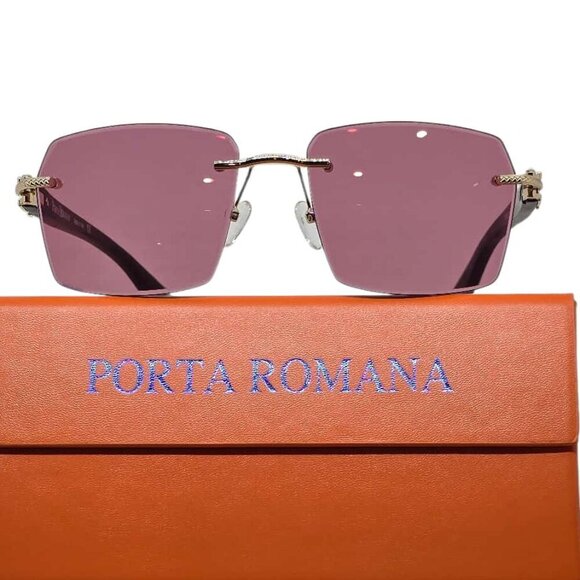 Porta romana sunglasses new collection 2023  mod 2317 col c2 WOOD COLLECTION